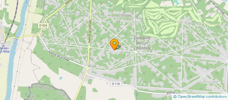 localisation de l'entreprise ASPHALTE MOTORS  LAMORLAYE