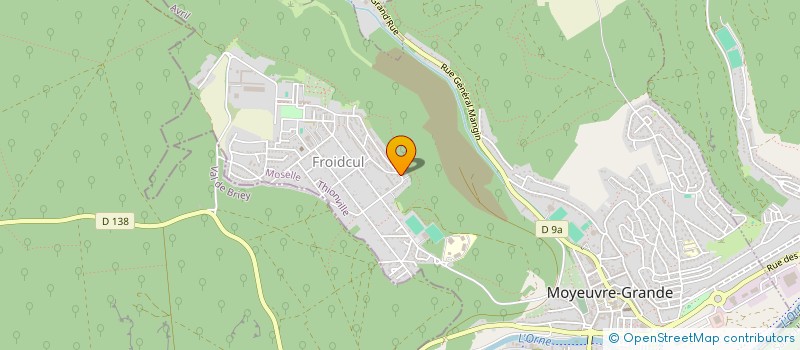 localisation de l'entreprise ASPHERE  MOYEUVRE-GRANDE