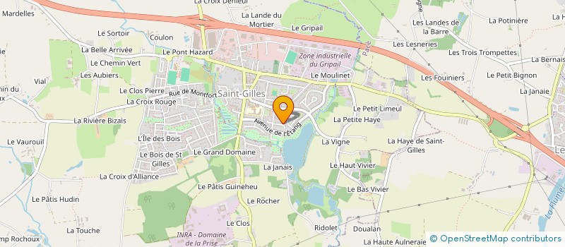 localisation de l'entreprise ASPHODELE à SAINT-GILLES