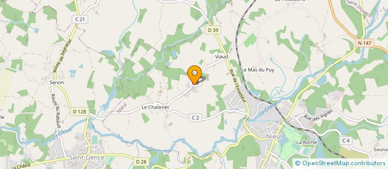 localisation de l'entreprise ASPHODELE à NIEUL