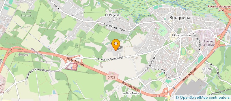 localisation de l'entreprise ASPHODELE EDITIONS à BOUGUENAIS
