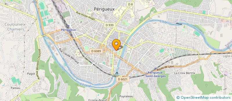 localisation de l'entreprise ASPI ELEC à PERIGUEUX