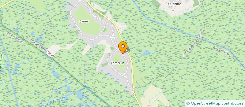 localisation de l'entreprise ASPI LE ROCH  LA CHAPELLE-DES-MARAIS