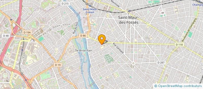 localisation de l'entreprise ASPIA 94 ATELI SERIG PUBLI IND à SAINT-MAUR-DES-FOSSES