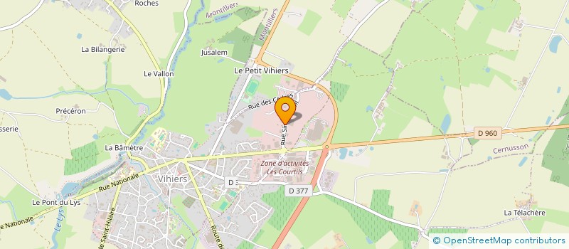 localisation de l'entreprise ASPIC à LYS-HAUT-LAYON