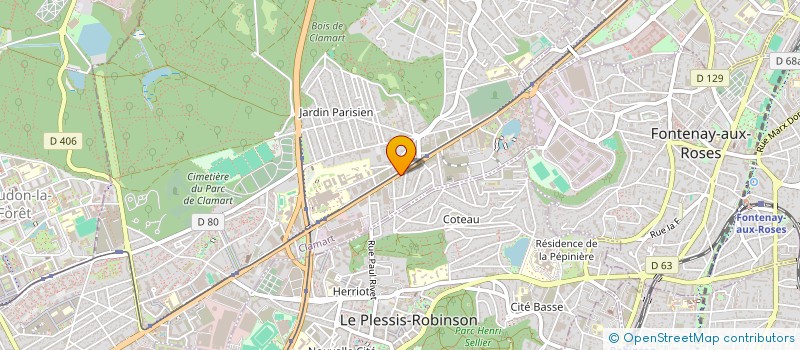 localisation de l'entreprise ASPIDE à CLAMART