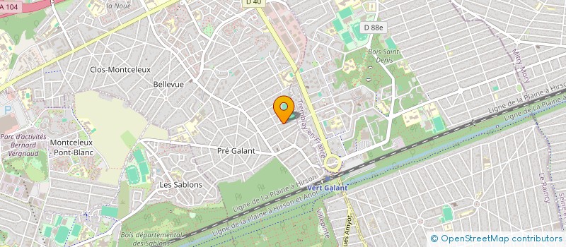 localisation de l'entreprise ASPIR NETT à VILLEPINTE