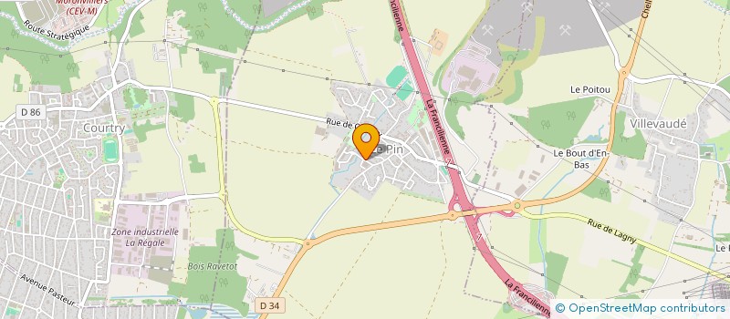 localisation de l'entreprise ASPIRATION DEPOUSSIERAGE FILTRATION REAL à LE PIN