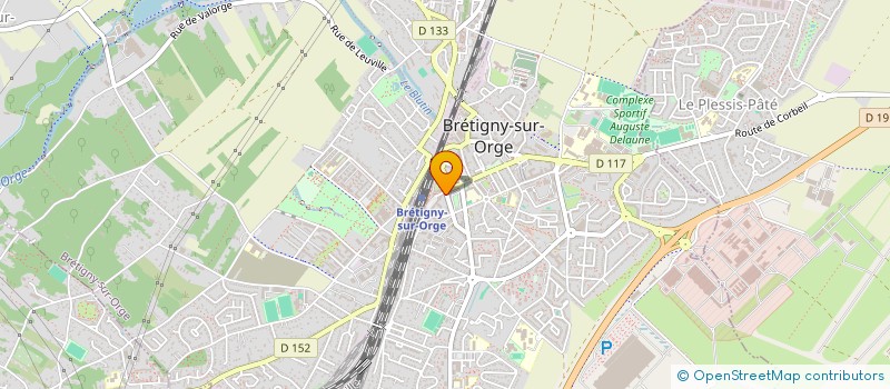localisation de l'entreprise ASPIRATION FILTRATION DEPOUSSIERAGE à BRETIGNY-SUR-ORGE