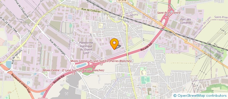 localisation de l'entreprise ASPIRATION INDUSTRIELLE DU RHONE  SALAISE-SUR-SANNE