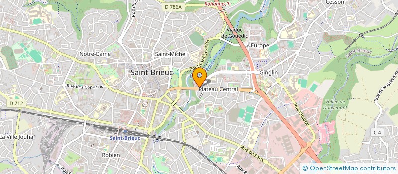 localisation de l'entreprise ASPIRATRICE BRETAGNE COTES D'ARMOR à SAINT-BRIEUC