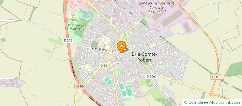 localisation de l'entreprise ASPIS SECURITE à BOISSY-SAINT-LEGER