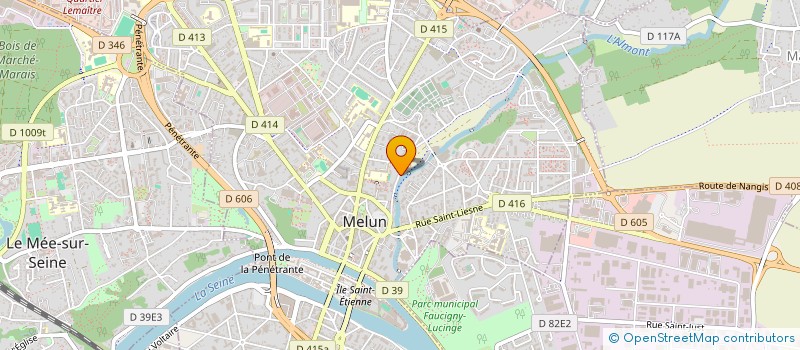 localisation de l'entreprise ASPIS SECURITE PRIVEE à MELUN