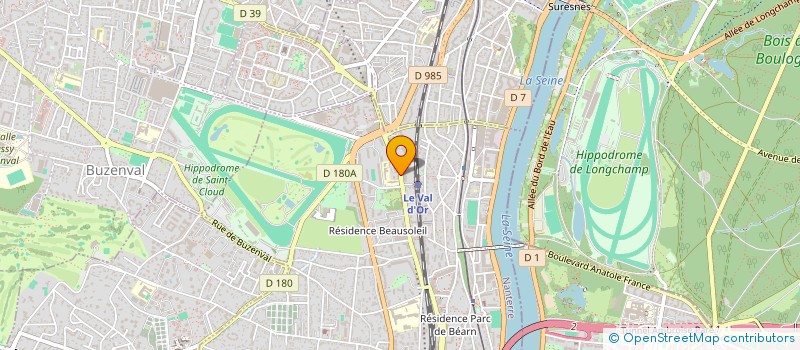 localisation de l'entreprise ASPITTA à SAINT-CLOUD