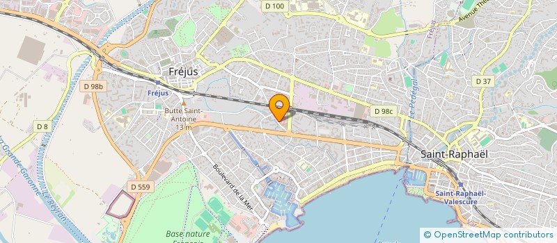 localisation de l'entreprise ASPN FREJUS/SAINT RAPHAEL  FREJUS