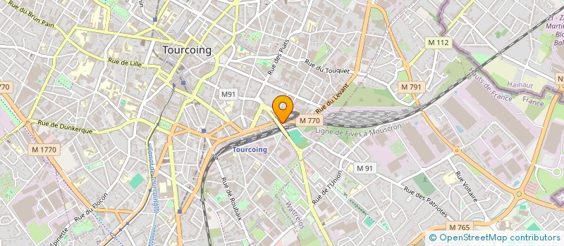 localisation de l'entreprise ASPN MAINTENANCE à TOURCOING