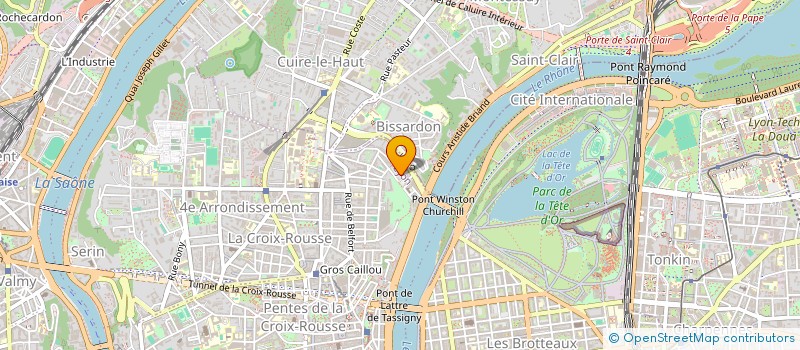 localisation de l'entreprise ASPPJJIR à LYON