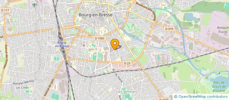 localisation de l'entreprise ASPRAZ à GENAS