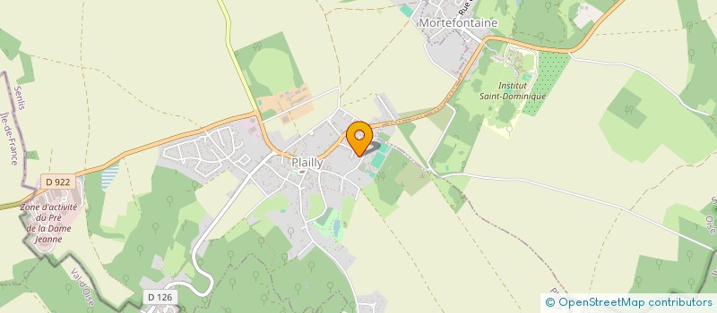 localisation de l'entreprise ASPREV à PLAILLY
