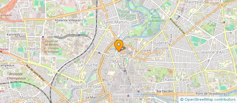 localisation de l'entreprise ASPRILA à RENNES