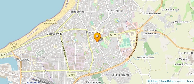 localisation de l'entreprise ASPROLAB  SAINT-MALO