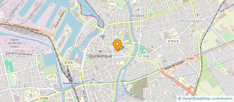 localisation de l'entreprise ASPTT DUNKERQUE à DUNKERQUE