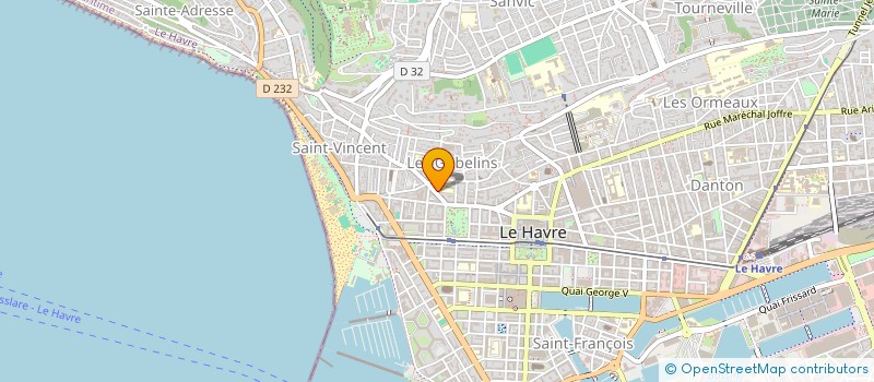 localisation de l'entreprise ASPTT LE HAVRE CYCLO à LE HAVRE