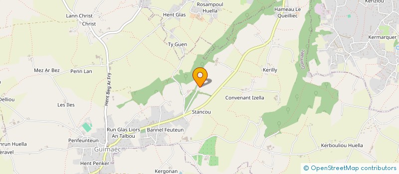 localisation de l'entreprise ASPTT MORLAIX  LANMEUR