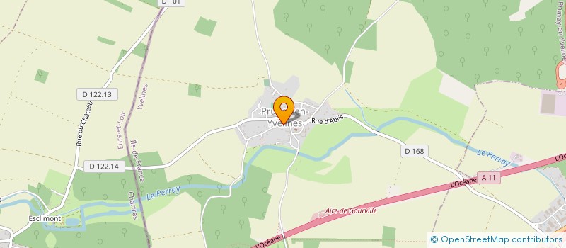 localisation de l'entreprise ASPY DANSE ET GYMNASTIQUE  PRUNAY-EN-YVELINES