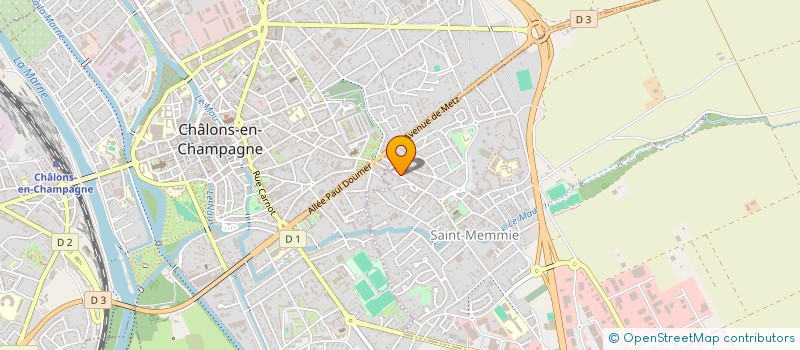 localisation de l'entreprise ASPY SERVICES à SAINT-MEMMIE