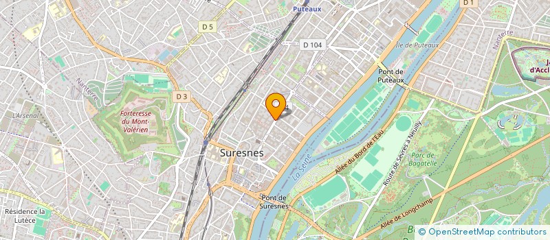 localisation de l'entreprise ASPYC à SURESNES