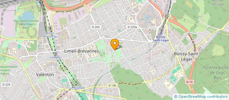 localisation de l'entreprise ASQ  LIMEIL-BREVANNES