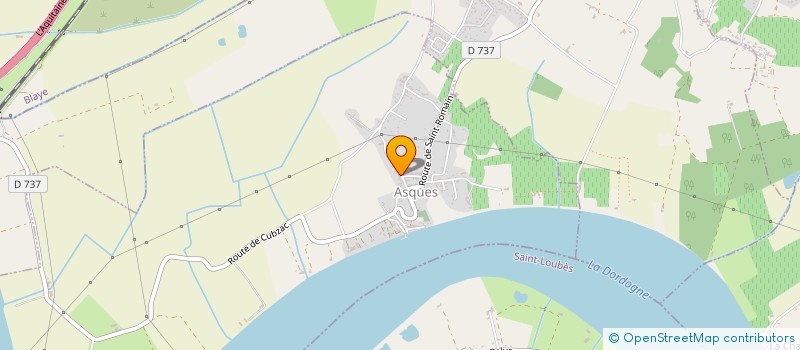 localisation de l'entreprise ASQUES NAUTIQUE - AN  ASQUES
