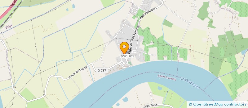 localisation de l'entreprise ASQUES YOGA  ASQUES