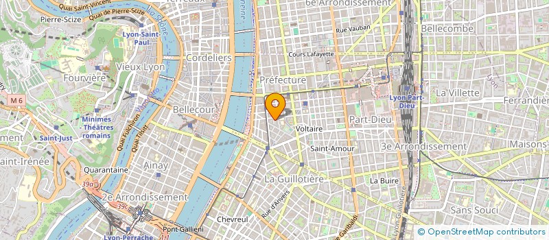 localisation de l'entreprise ASR  LYON