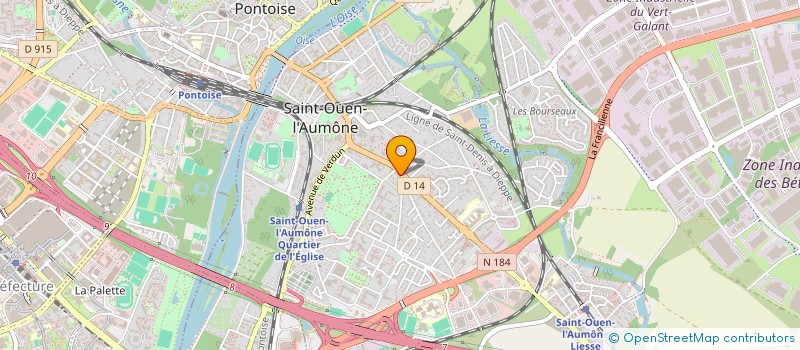 localisation de l'entreprise ASR à SAINT-OUEN-L'AUMONE