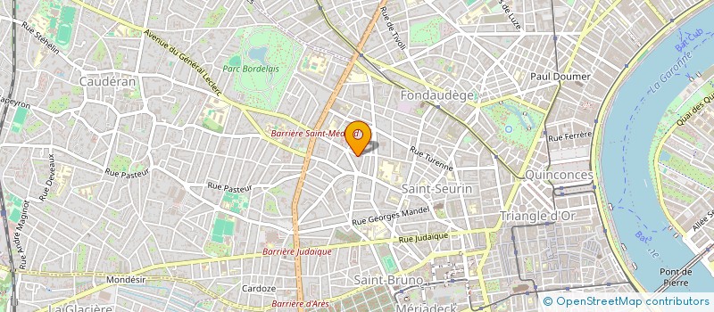 localisation de l'entreprise ASR ATLANTIQUE  BORDEAUX