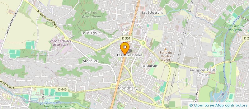 localisation de l'entreprise ASR AUTO SERVICES à LINAS