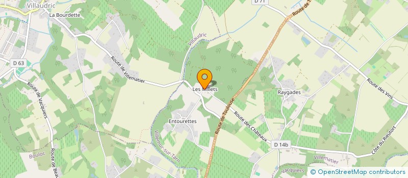 localisation de l'entreprise ASR HOLDING à VILLEMUR-SUR-TARN