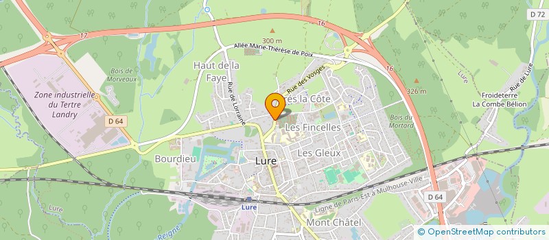 localisation de l'entreprise ASR IMMO  MAGNY-VERNOIS