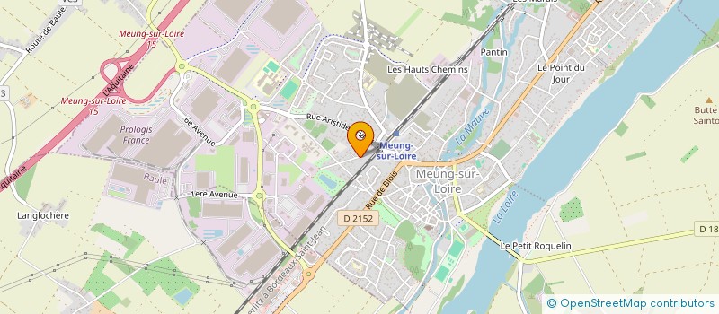 localisation de l'entreprise ASR INVEST à MEUNG-SUR-LOIRE