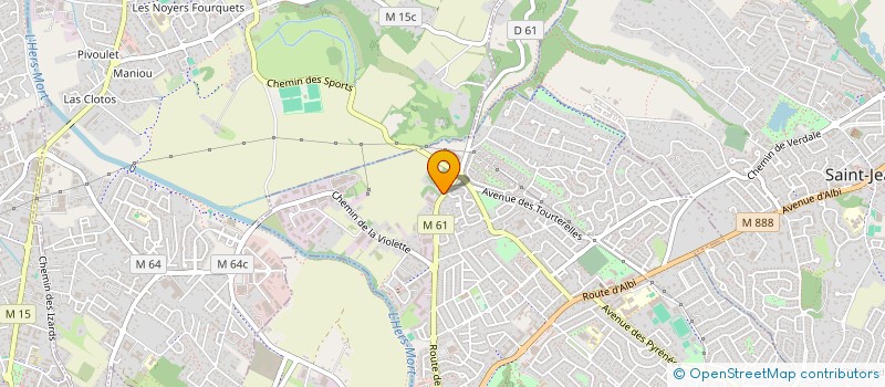 localisation de l'entreprise ASR NETTOYAGE à L'UNION