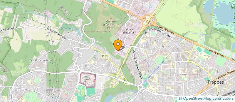 localisation de l'entreprise ASR SYSTEMS  ELANCOURT