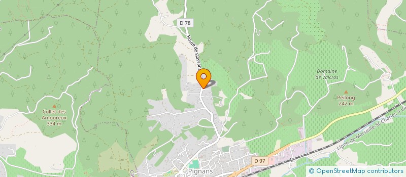 localisation de l'entreprise ASR405  PIGNANS