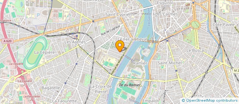 localisation de l'entreprise ASRALIA TV à TOULOUSE