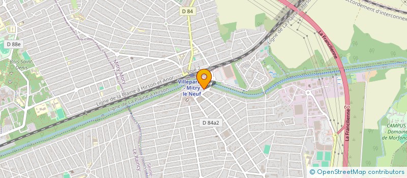 localisation de l'entreprise ASRAR TRANSPORT  VILLEPARISIS