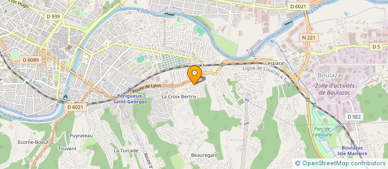 localisation de l'entreprise ASREA à ATUR