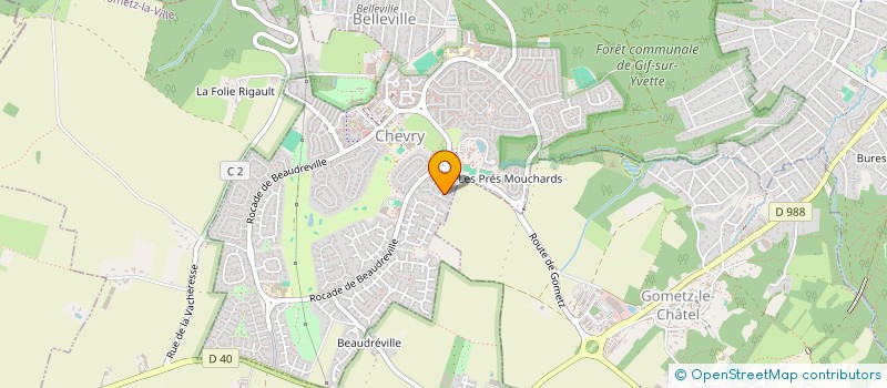 localisation de l'entreprise ASRHP à GIF-SUR-YVETTE