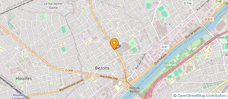 localisation de l'entreprise ASROUS à BEZONS