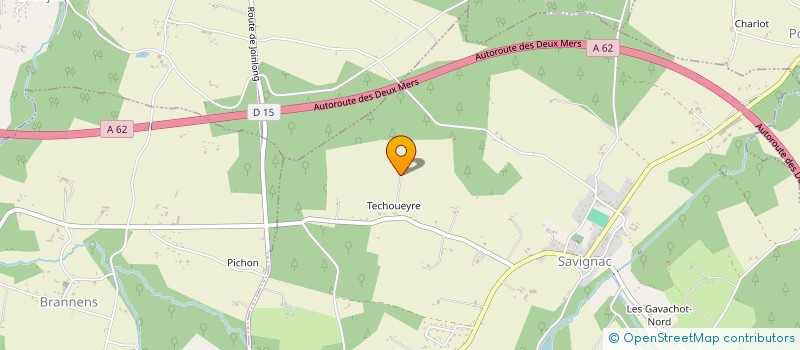 localisation de l'entreprise ASRS  SAVIGNAC
